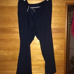 Navy Ankle Pants